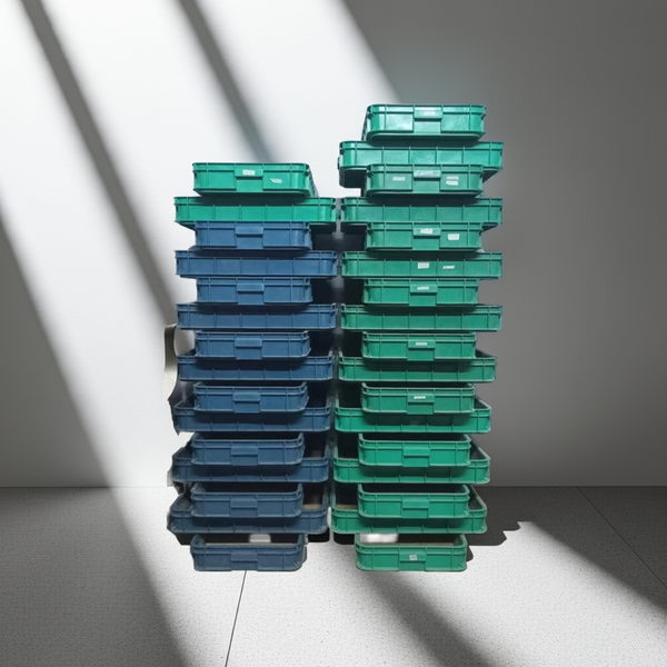 Tray P6 – Heavy Duty Stackable Plastic Crates
