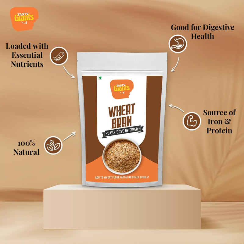 Wheat Bran (Chokar) – 1kg | High-Fiber, Protein-Rich, Natural Nutrition